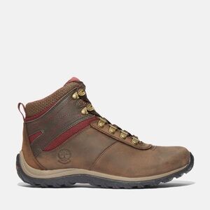 Timberland Women's Norwood Mid Brown Leather Waterproof Hiking Boots Size 6.5